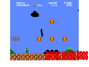 Gothic Mario Bros (SMB1 Hack) [a1] Cover